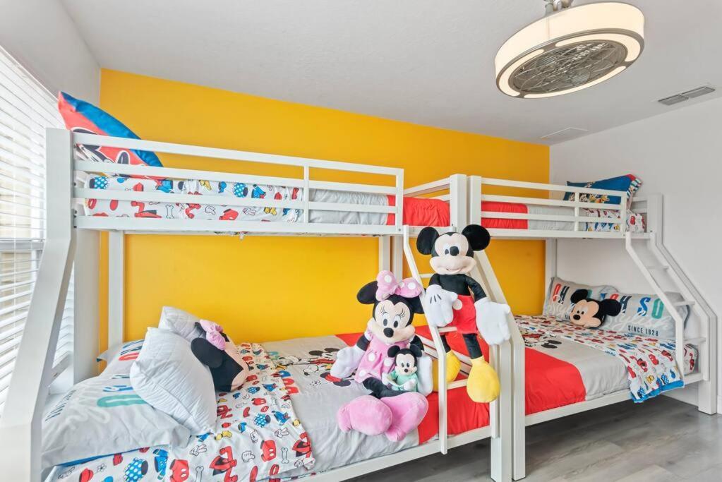 The Villas At Seven Dwarfs - 2624 Mickey Villa - Near Disney - Water Park Kissimmee Eksteriør billede